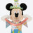 TDR - Mickey Mouse "Wishing you the Best Birthday Ever!" Plush Keychain
