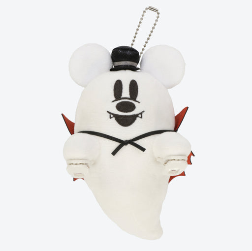 TDR - Disney Halloween 2023 Collection x Mickey Mouse "Vampire" Boo/ Ghost Clip on Shoulder Plush Toy/Keychain (Release Date: Sept 14)