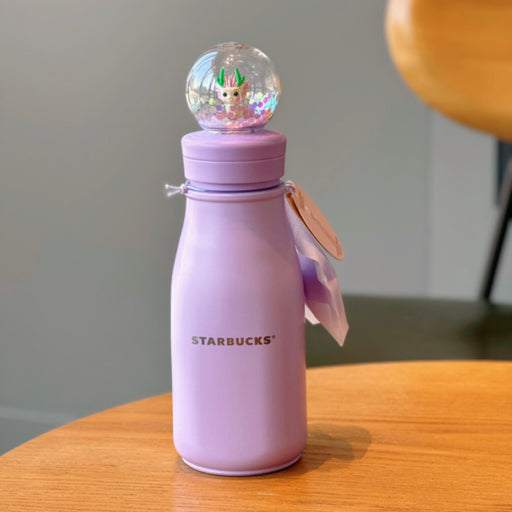 Hong Kong Starbucks - Night Glitter SS Water Bottle 16OZ - Non