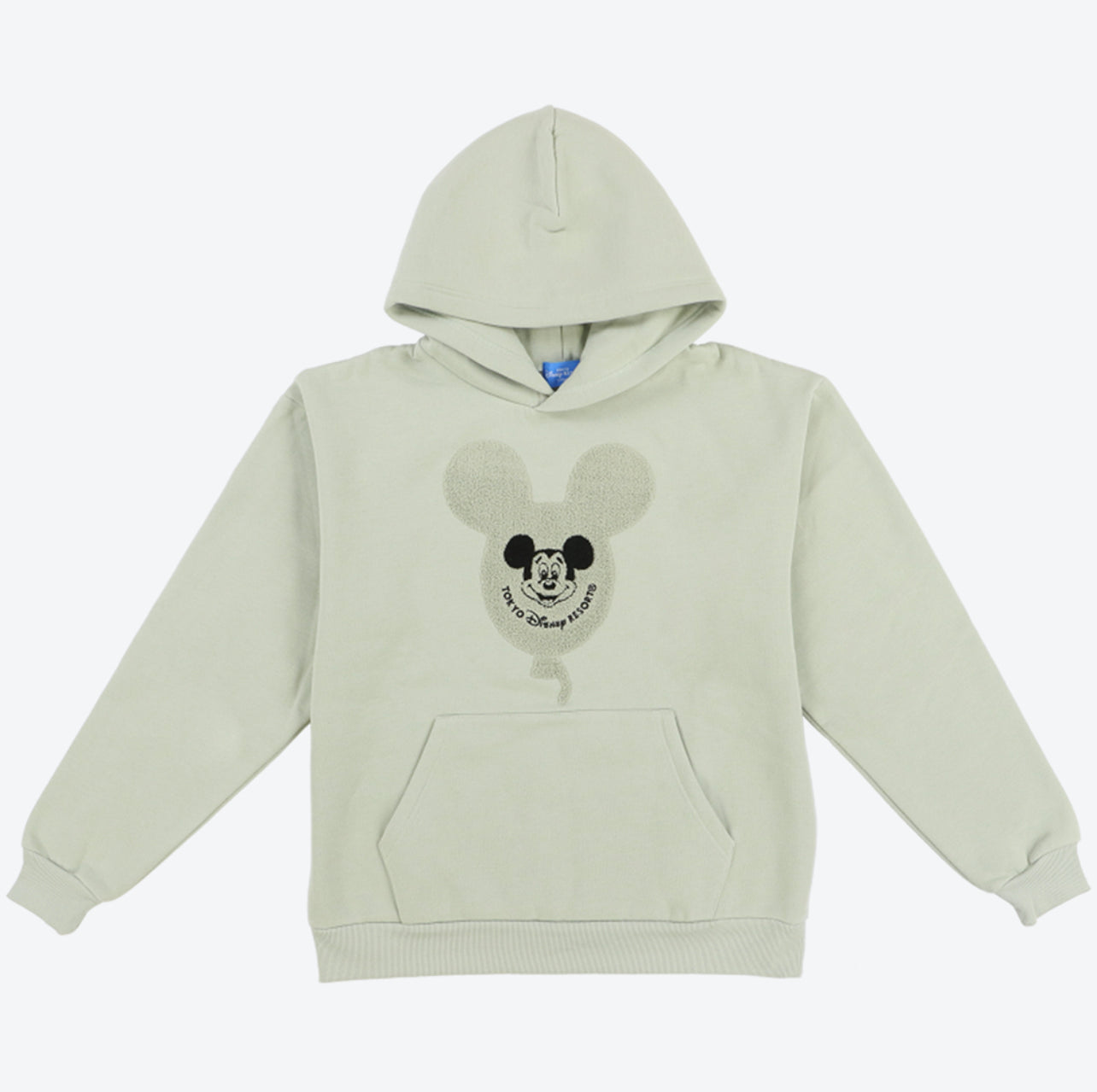 TDR - Happiness in the Sky Collection x Mickey Mouse Embroidery Balloon Hoodies for Adults (Color: Green) (Release Date: Sept 28)