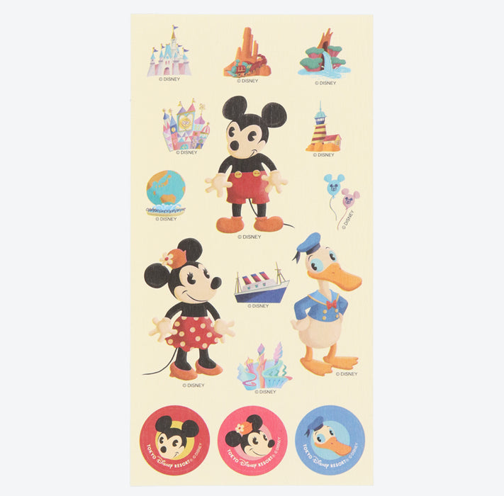 TDR - Disney Handycraft Collection x Design Paper & Stickers (Release Date: Dec 21)