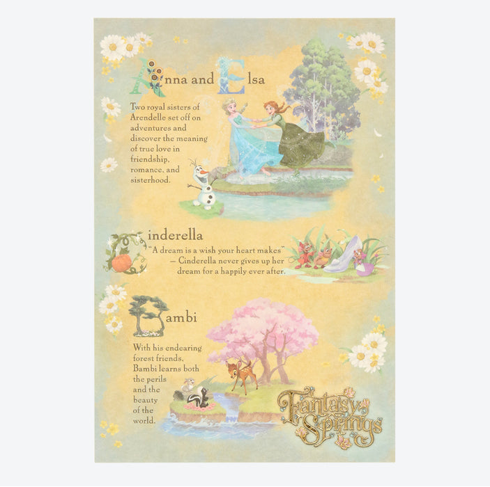 TDR - Fantasy Springs Theme Collection x Post Cards Set