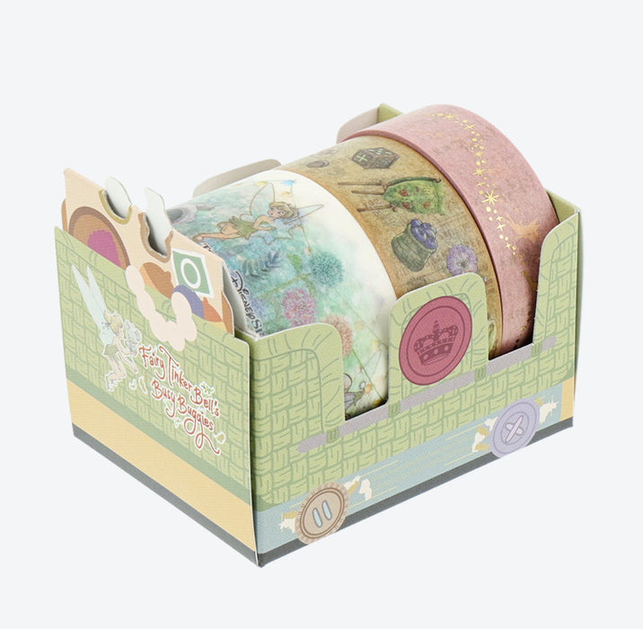 TDR - Fantasy Springs "Fairy Tinkerbell's Busy Buggy" Collection x Masking Tapes Set