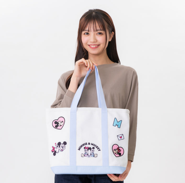 TDR - Mickey & Minnie Mouse "Nakayoshi Club" Collection x Tote Bag (Release Date: Feb 1)