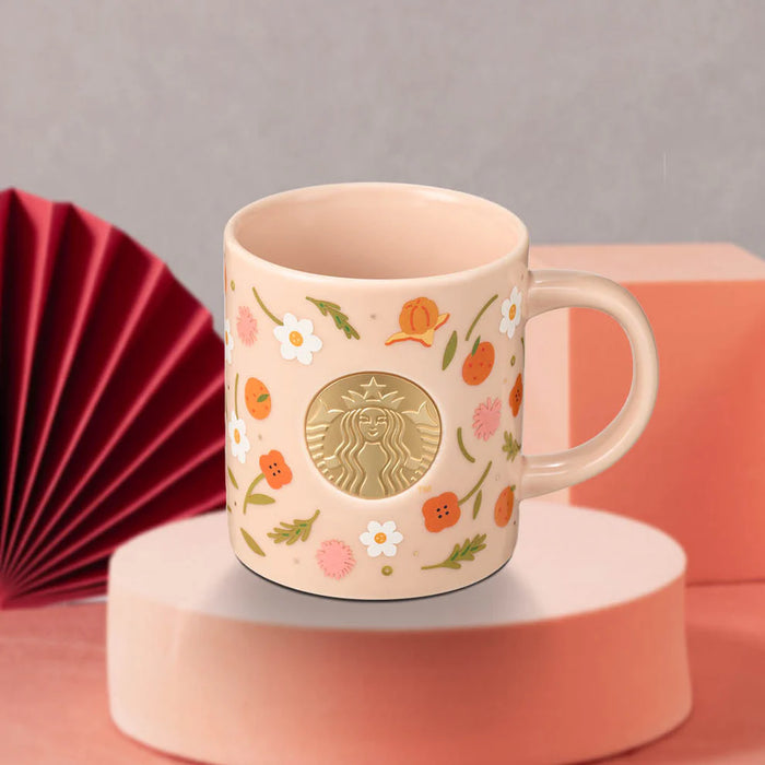 Starbucks Hong Kong- Happy Pony Farm Collection x FLORAL NEW YEAR MUG 16OZ