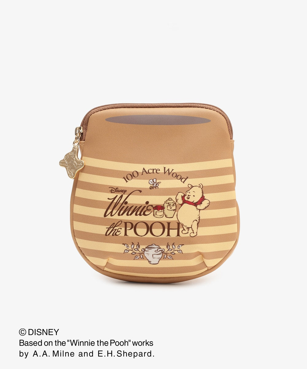 Winnie the Pooh Cartoon Character Honey Pot Wristlet Bag 