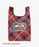 Japan Exclusive - Afternoon Tea x PEANUTS TARTAN x Snoopy Eco Shopping Bag (Color Red)