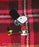 Japan Exclusive - Afternoon Tea x PEANUTS TARTAN x Snoopy Scarf (Color: Red)