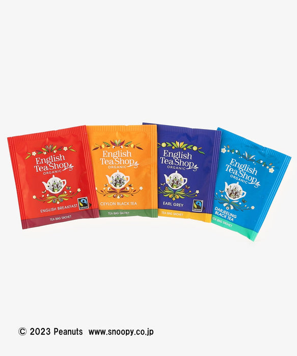 Japan Exclusive - Afternoon Tea x PEANUTS TARTAN x Snoopy Premium Tea Book Set