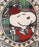 Japan Exclusive - Afternoon Tea x PEANUTS TARTAN x Snoopy Die-Cut Cushion (Color: Green)