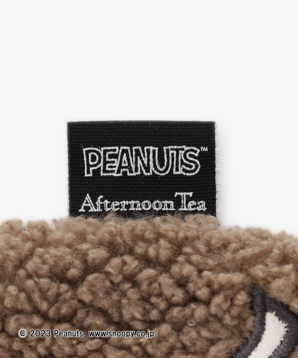 Japan Exclusive - Afternoon Tea x PEANUTS TARTAN x Snoopy Hot Water Bag (Color: Brown)