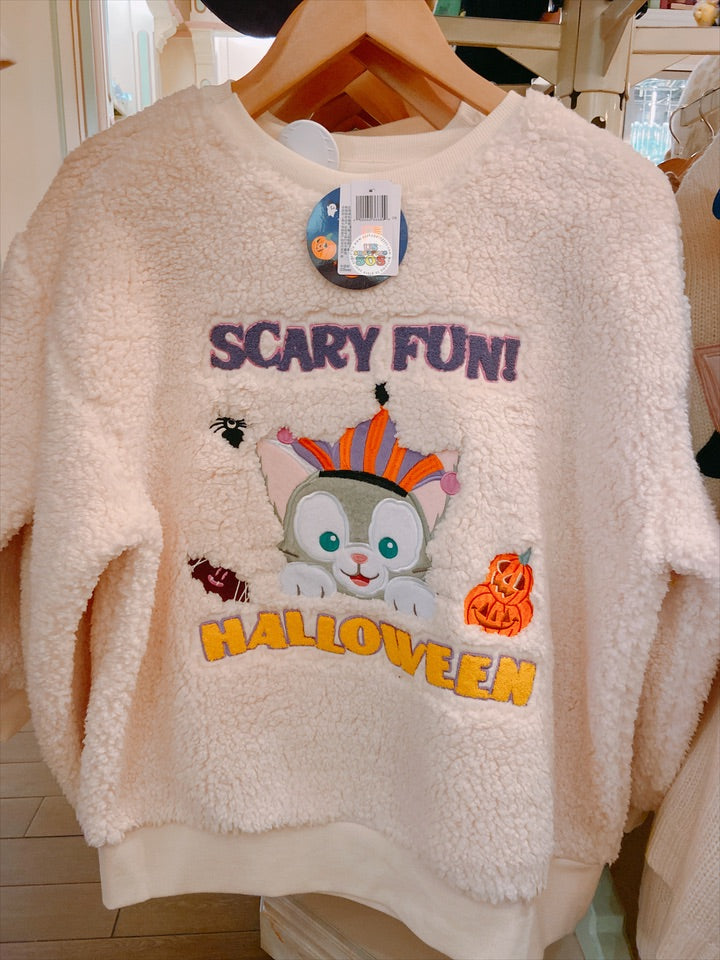 SHDL - Duffy & Friends Halloween 2023 Collection - Fluffy Sherpa Gelatoni Pullover Sweatshirt for Adults