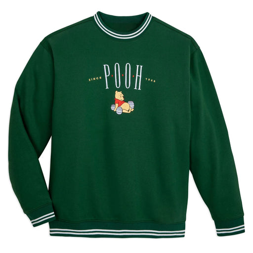 HKDS - Winnie the Pooh & Friends - Pooh Embroidered Pullover Fleece Sweatshirt (Adult)