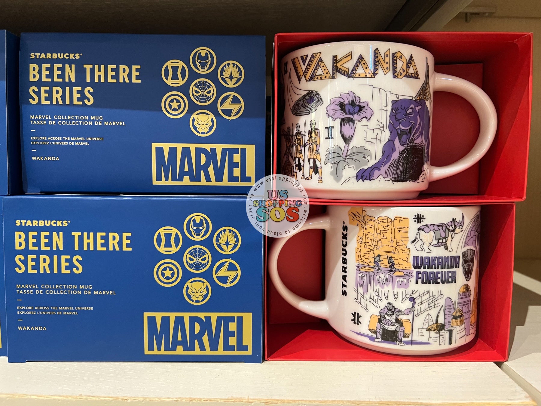 DLR/WDW - Starbucks x Marvel Been There Series Mug - Wakanda — USShoppingSOS