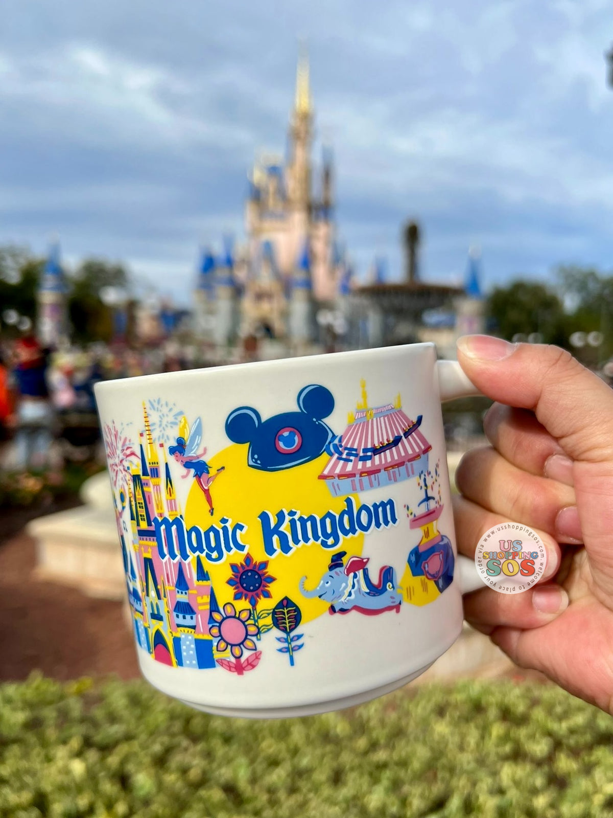 WDW - Starbucks Discovery Series - “Magic Kingdom” Mug 14 fl. oz
