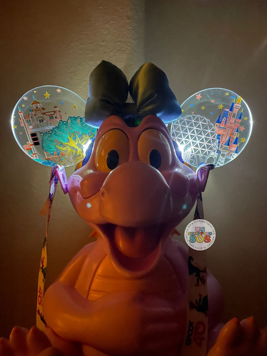 WDW - Disney Park Icons - Minnie Light-Up Attractions Ear Headband
