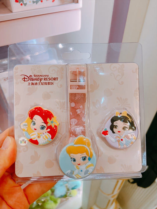 SHDL - Disney Winter Magic Cavalcade Princess Collection x Cinderella, Ariel & Snow White Watch for Kids