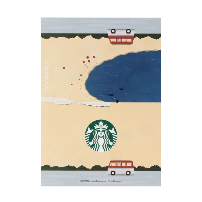 Starbucks Japan - Seaside Getaway 2024 - Beverage Card Seaside (Release Date: April 10)