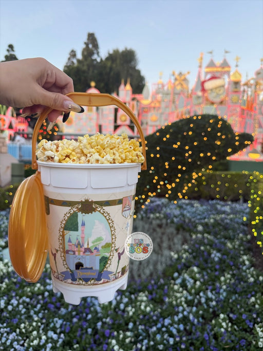 DLR - Disneyland 70 - Sleeping Beauty Castle Souvenir Popcorn Bucket