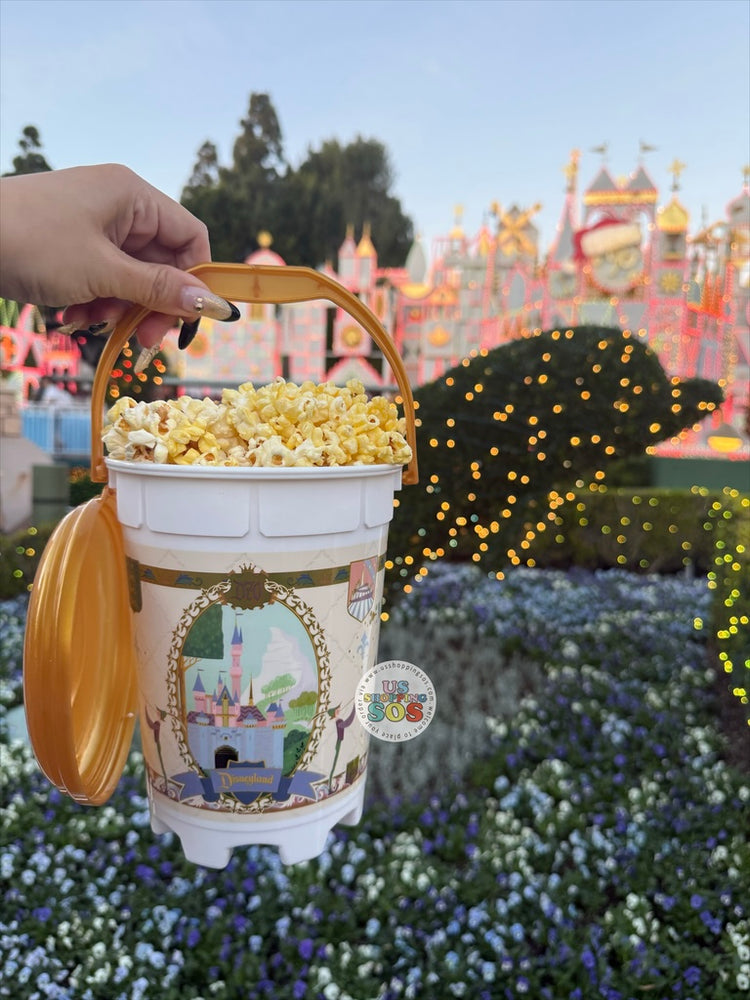 DLR - Disneyland 70 - Sleeping Beauty Castle Souvenir Popcorn Bucket