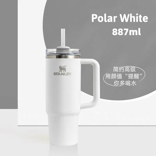 Stanley China - The Quencher H2.0 Tumbler 887ml/30oz Polar White