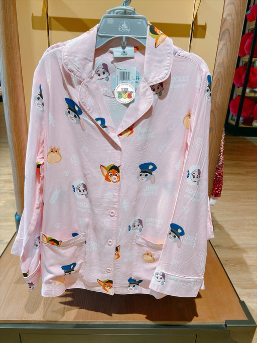 SHDL - Zootopia x All Over Print ‘My Dream Job’ Pajama Set for Adults