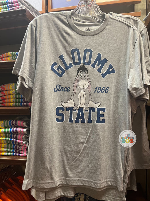 DLR/WDW - Winnie the Pooh - Eeyore “Gloomy State since 1966” Grey Graphic Tee