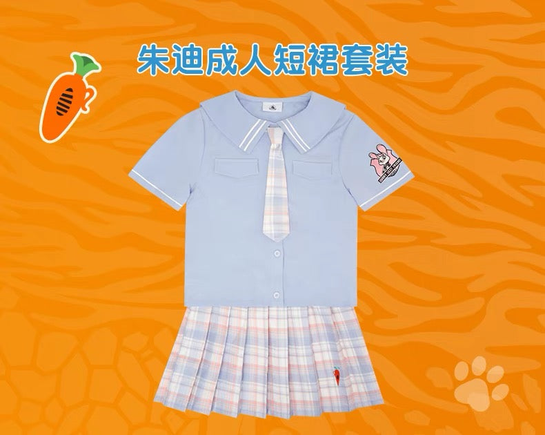 SHDL - Zootopia x Judy Hopps Shirt and Skirt Set for Adults