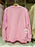 DLR/WDW - Classic Mickey Embroidered Park Logo Baby Pink Pullover (Adult)