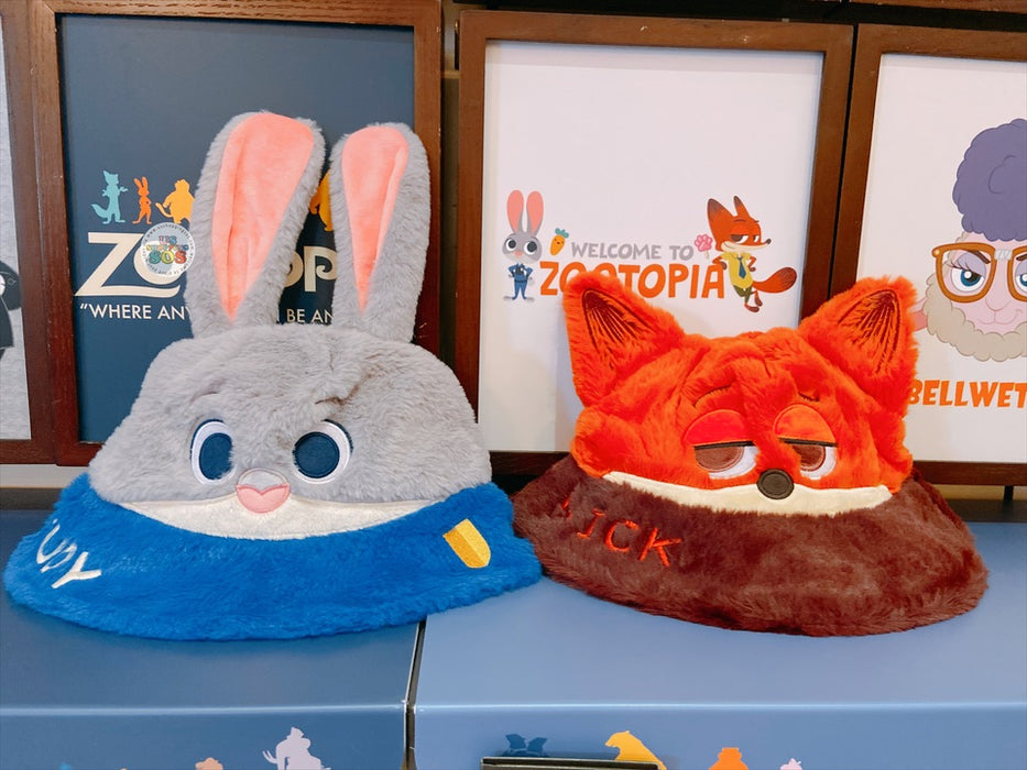 SHDL - Zootopia x Judy Hopps Fluffy Bucket Hat for Adults