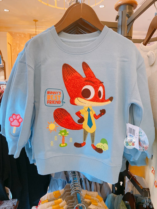 SHDL - Zootopia x Nick Wilde "Bunny's Best Friend" Sweatshirt for Kids