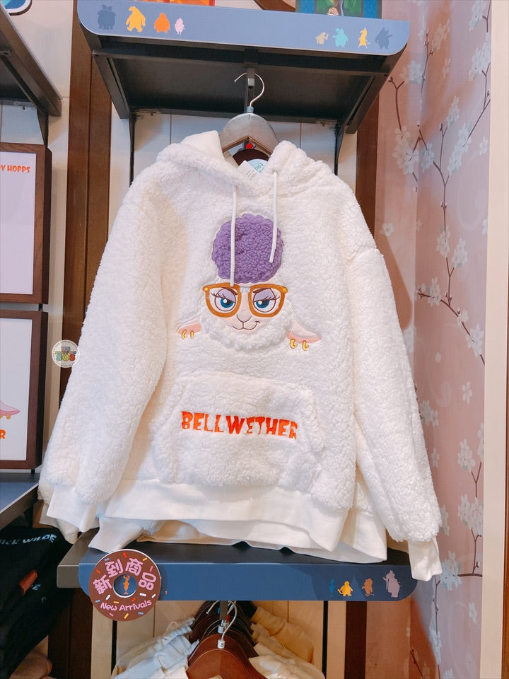 SHDL - Zootopia x Bellwether Sherpa Pullover Hoodie for Adults