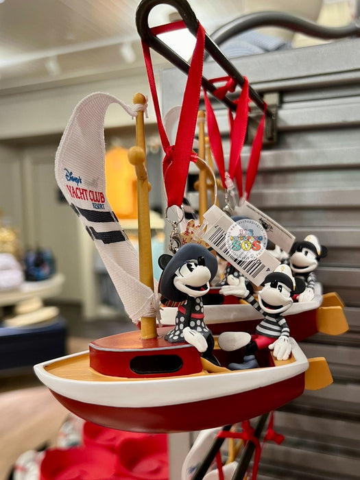 WDW - Disney’s Yacht Club Resort - Mickey & Minnie Ornament