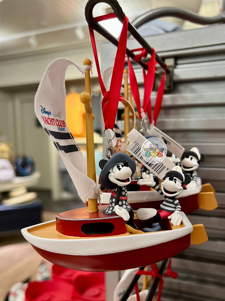 WDW - Disney’s Yacht Club Resort - Mickey & Minnie Ornament