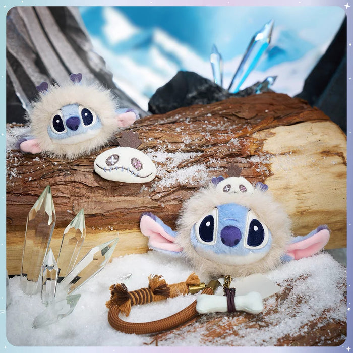 SHDS - 2026 Stitch & Friends Glacier Tribe Collection x Stitch & Scrump Fluffy Magnets Set of 2 (Release Date: Oct 31, 2026)