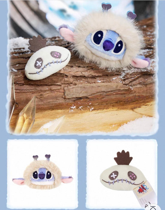 SHDS - 2026 Stitch & Friends Glacier Tribe Collection x Stitch & Scrump Fluffy Magnets Set of 2 (Release Date: Oct 31, 2026)