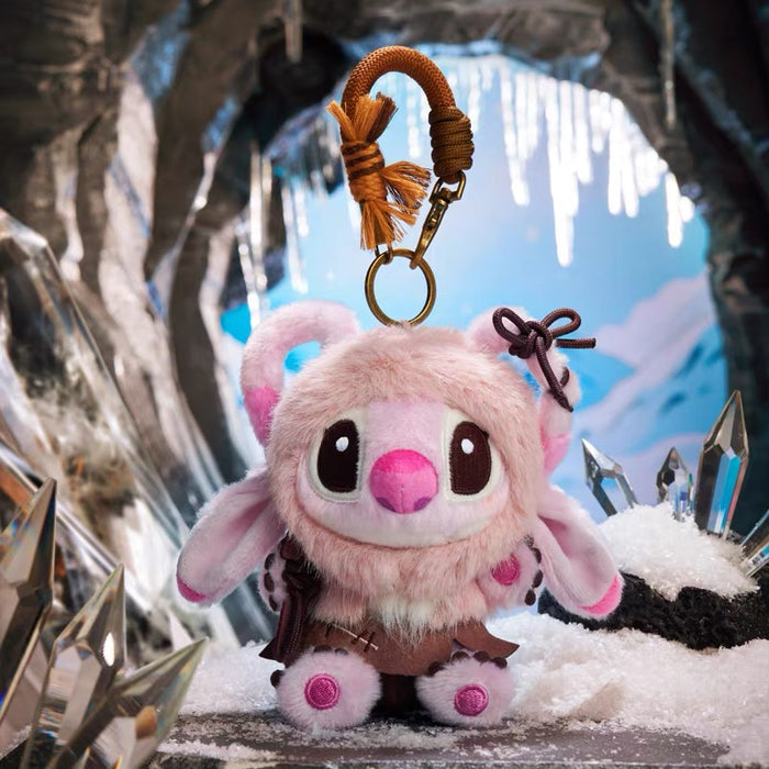 SHDS - 2026 Stitch & Friends Glacier Tribe Collection x Angel Plush Keychain (Release Date: Oct 31, 2026)