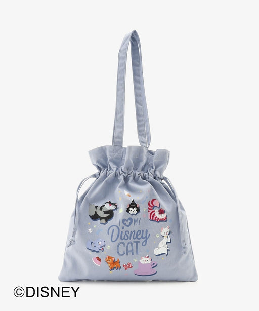 Japan Afternoon - Disney CATS & DOGS COLLECTION x Disney Cats Canvas drawstring Tote bag