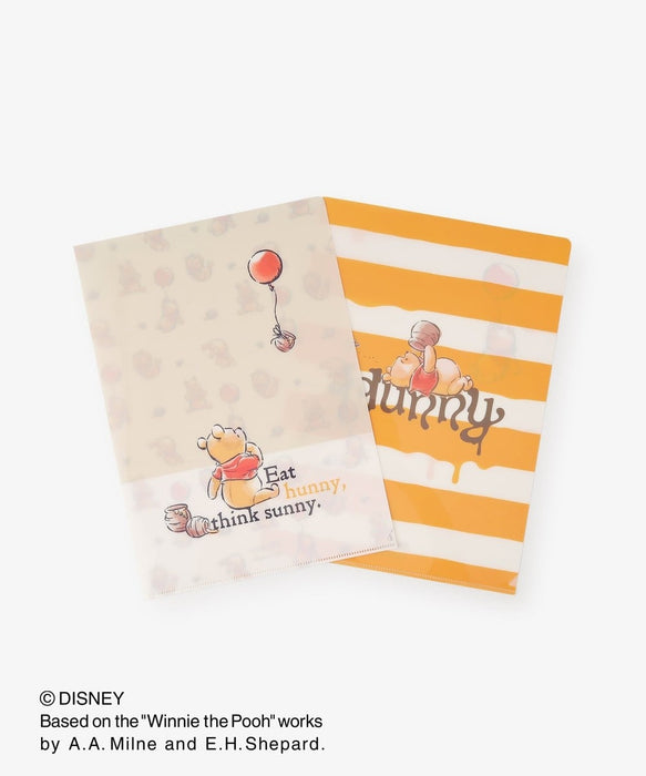 Japan Afternoon Tea x 2026 Winnie the Pooh Collection x Clear Folders Set of 2