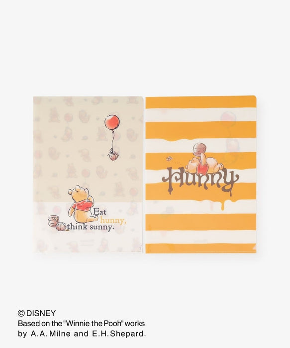 Japan Afternoon Tea x 2026 Winnie the Pooh Collection x Clear Folders Set of 2