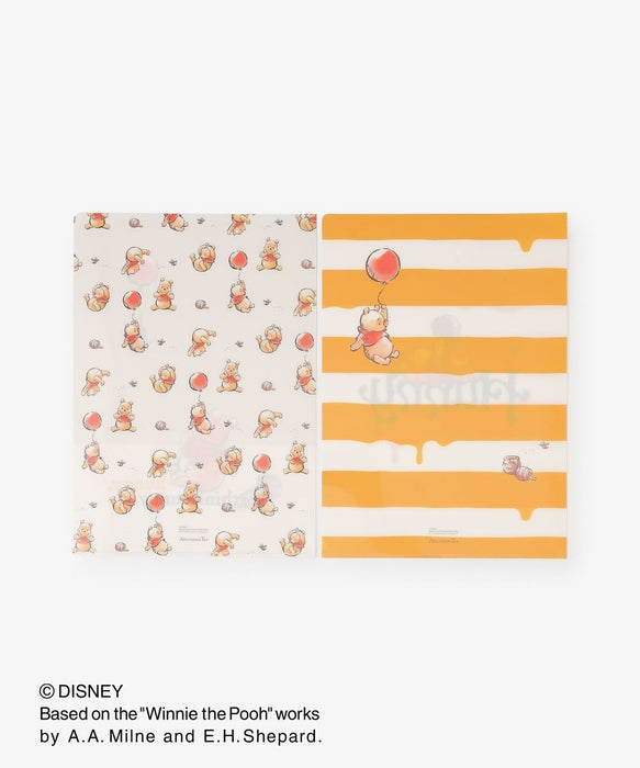 Japan Afternoon Tea x 2026 Winnie the Pooh Collection x Clear Folders Set of 2