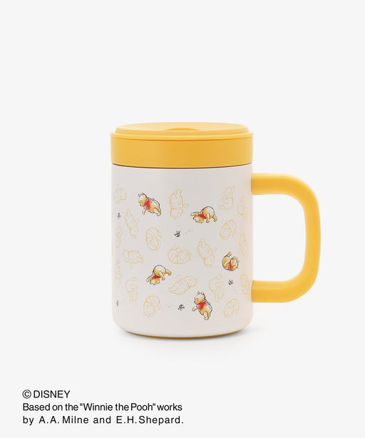 Japan Afternoon Tea x 2026 Winnie the Pooh Collection x Stainless Steel Mug with Lid Color: Yellow