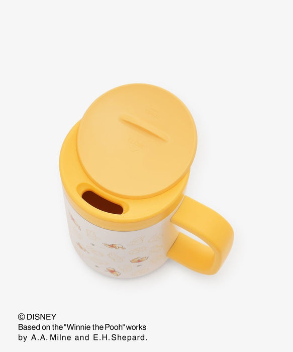 Japan Afternoon Tea x 2026 Winnie the Pooh Collection x Stainless Steel Mug with Lid Color: Yellow