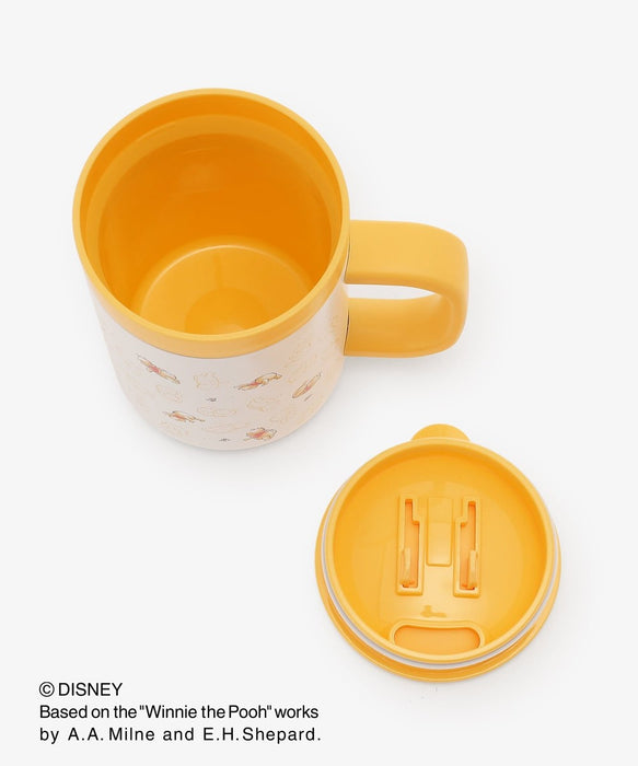 Japan Afternoon Tea x 2026 Winnie the Pooh Collection x Stainless Steel Mug with Lid Color: Yellow