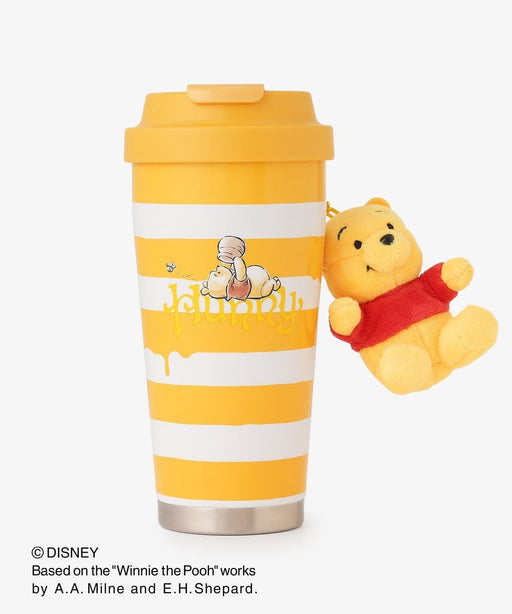 Japan Afternoon Tea x 2026 Winnie the Pooh Collection x Stainless Steel Travel Mug with Plush Keychain