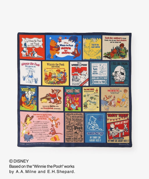 Japan Afternoon Tea x 2026 Winnie the Pooh Collection x Printed Handkerchief Size Large