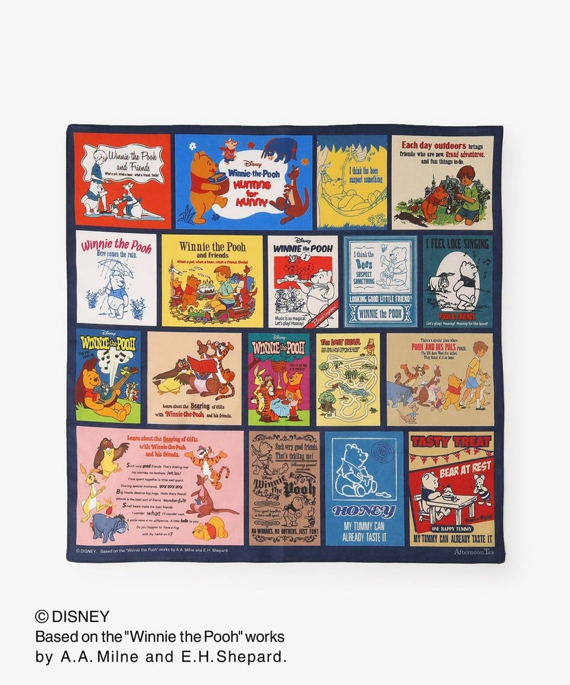 Japan Afternoon Tea x 2026 Winnie the Pooh Collection x Printed Handkerchief Size Large