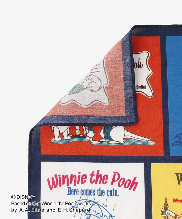Japan Afternoon Tea x 2026 Winnie the Pooh Collection x Printed Handkerchief Size Large