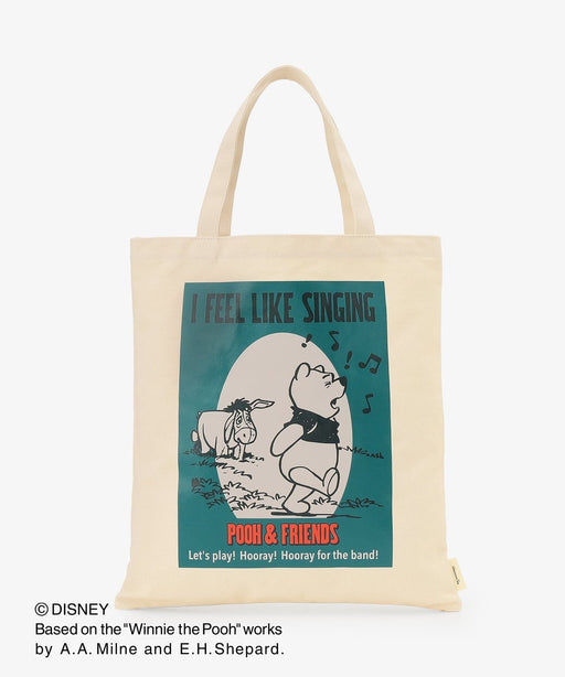Japan Afternoon Tea x 2026 Winnie the Pooh Collection x Winnie the Pooh "Singing" Tote Bag