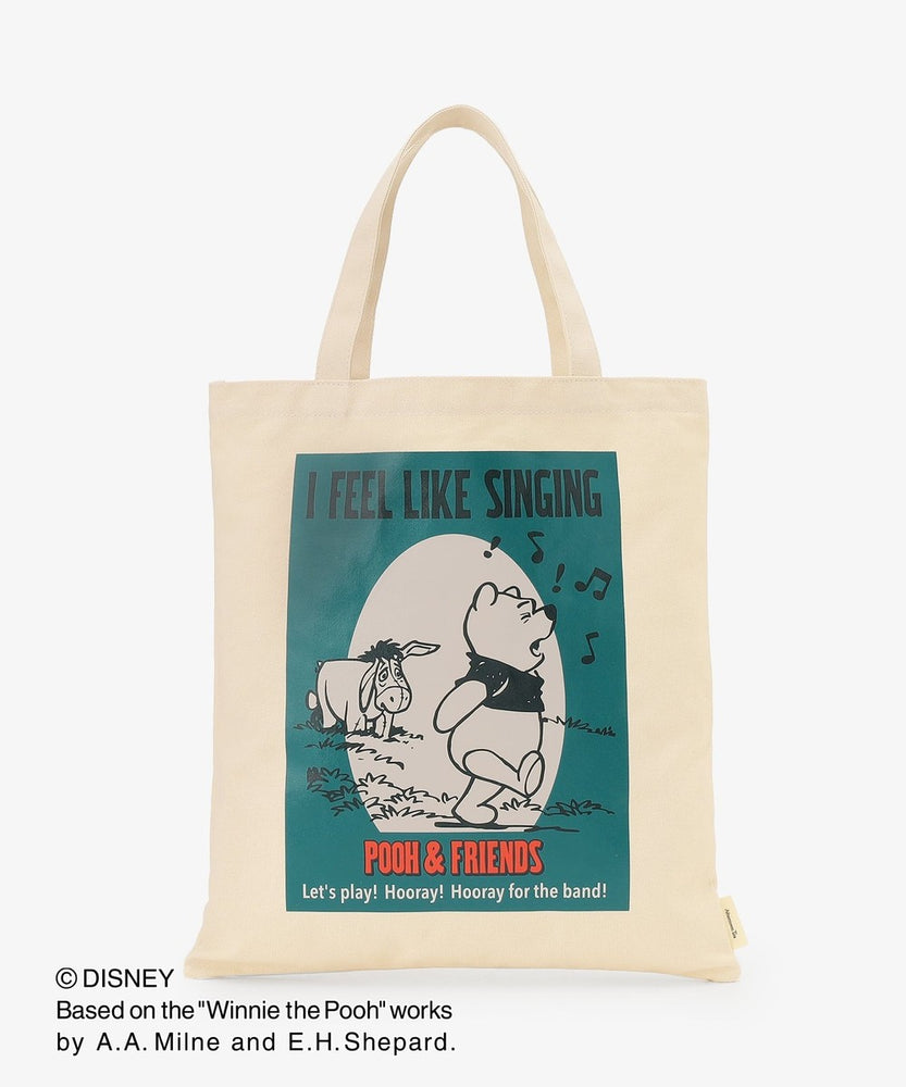 Japan Afternoon Tea x 2026 Winnie the Pooh Collection x Winnie the Pooh "Singing" Tote Bag